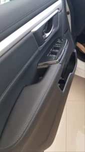 Honda Cr-V Uyumlu 2018-2021 Kapı Kolçak Kaplama Karbon thumbnail 1