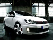 Volkswagen Golf Uyumlu 6 Mk6 2009-2012 Ön Tampon + Panjur Gti - 2