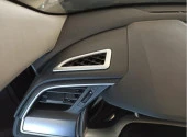 Honda Civic Fc5 2016-2020 Hava Menfez Kaplama 2 Parça - Silver - 2