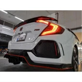 Honda Civic Uyumlu Fc5 2016-2020 Rs Arka Logo - 4