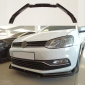 Volkswagen Polo Uyumlu 2009-2017 Mk5 Ön Lıp (Boyasız) - 3