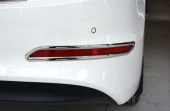 Hyundai Elantra Uyumlu 2016-2018 Arka Sis Kaplaması Nikelaj - 2