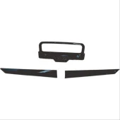 İsuzu D-Max Uyumlu 2018+ Bagaj Açma Kolu Kaplaması Siyah thumbnail 2