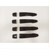 Nissan Qashqai Uyumlu 2014-2020 Kapı Kolu Kaplama - Piano Black thumbnail 2