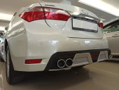 Toyota Corolla 2012-2018 Difüzör 4 Egzoz Siyah/Silver - 4