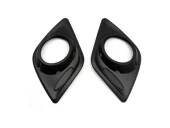 Toyota Hilux Uyumlu Revo 2016-2019 Ön Sis Çerçevesi Kaplama Siyah Kalın thumbnail 1