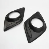 Toyota Hilux Uyumlu Revo 2016-2019 Ön Sis Çerçevesi Kaplama Siyah Kalın thumbnail 3