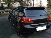 Volkswagen Golf Uyumlu 6 Spoiler (Piano Black) thumbnail 1