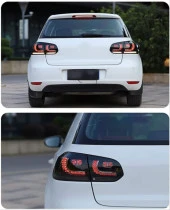 Volkswagen Golf Uyumlu 6 R20 LED Stop - Smoke - 3