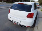 Volkswagen Mk5 Uyumlu Polo 2014-2017 Reflektörlü Silver Difüzör - 3