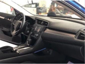 Honda Civic Uyumlu Fc5 2016-2020 Vites Konsol Aydınlatma - Mavi - 1