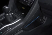 Honda Civic Uyumlu Fc5 2016-2020 Vites Konsol Aydınlatma - Mavi - 3