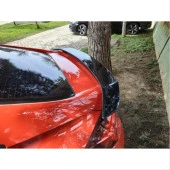 Honda Civic Uyumlu Fc5 2016-2020 Turbo Spoiler Işıksız (Boyasız) thumbnail 2