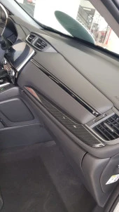 Honda Cr-V Uyumlu 2017+ Karbon Göğüslük Kaplama 2 Parça thumbnail 2