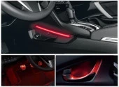 Honda Civic Uyumlu Fc5 2016-2020 Aydınlatma Paketi Kırmızı - 1