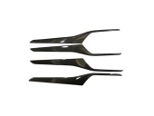 Ford Focus Uyumlu 2019+ Panel Kaplama Kalın Model - Karbon (ABS) thumbnail 3