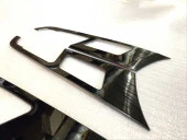 Hyundai Elantra Uyumlu 2016-2019 İç Kapı Açma Kolu Kaplama (Titanyum Siyah) thumbnail 2