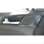 Hyundai Tucson Uyumlu 2015-2018 İç Kapı Kolu Kaplama - Karbon thumbnail 1