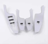 Hyundai Tucson Uyumlu 2015-2018 Kapı Kolçak Kaplama Silver thumbnail 4