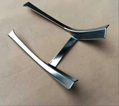 Toyota Corolla Uyumlu 2014-2017 Vites Konsol Kaplama Silver thumbnail 1