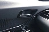 Toyota C-Hr Uyumlu 2016-2019 Kapı Kolçak Kaplama Titanyum Siyah thumbnail 2