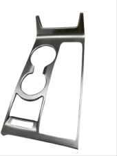 Hyundai Tucson Uyumlu 2015-2018 Vites Panel Kaplama - Silver (ABS) thumbnail 1