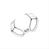 Toyota C-Hr Uyumlu 2016-2019 Direksiyon Kaplama Silver thumbnail 2