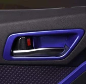 Toyota C-Hr Uyumlu 2016-2019 Kolçak İç Kaplama Mavi thumbnail 3