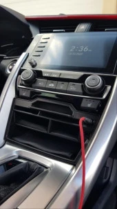 Honda Civic Fc5 2016-2020 USB Portlu Ön Orta Konsol Bölmesi - 1