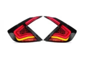 Honda Civic Uyumlu Fc5 2016-2019 Omurga LED Stop Smoke - 1