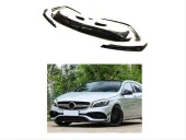Mercedes W176 Uyumlu 2016-2018 A Serisi A45 Ön Tampon Aero Kit - 2