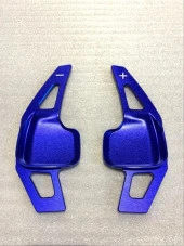 Bmw 38445 Uyumlu Serisi Paddle Shift - Mavi thumbnail 3