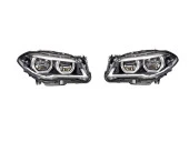 Bmw 5 Uyumlu Serisi F10 2009-2013 Lci LED Far Takımı (Makyajsız Kasa İçin) - 1