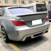 Bmw 5 Uyumlu Serisi E60 2005-2010 Bagaj Spoiler - Piano Black (Parlak Siyah) - 4