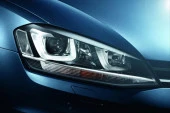 Volkswagen Golf Uyumlu 7 U LED Far Silver Haraketli Sinyal -(Uzun Kısa LED Aydınlatmalar Farın İçinde) - 1