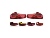 Bmw 3 Uyumlu Serisi F30 Dragon LED Stop Dinamik Animasyonlu - Kırmızı - 1