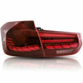 Bmw 3 Uyumlu Serisi F30 Dragon LED Stop Dinamik Animasyonlu - Kırmızı - 2