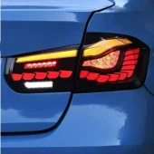 Bmw 3 Uyumlu Serisi F30 Dragon LED Stop Dinamik Animasyonlu - Kırmızı - 3