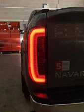 Nissan Navara Uyumlu Np300 (2015-2020) LED Stop - Smoke - 3