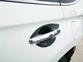 Mitsubishi L200 Uyumlu 2014+ İç Kapı Kolu Kaplama Siyah thumbnail 4