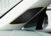 Volkswagen Golf Uyumlu 8 Harman Kardon Tweeter Kaplama - Titanyum Siyah (Life Style İmpression Paket İçin) - 2