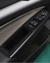 Volkswagen Golf Uyumlu 8 Kolçak Kaplama - Karbon thumbnail 4