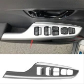 Hyundai Kona Uyumlu Kapı Kolçak Kaplama - Silver thumbnail 4