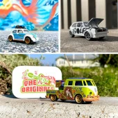 Majorette Vw The Originals Deluxe Serisi Volkswagen T1 Free Entry thumbnail 6