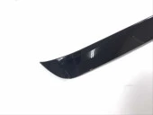 Mercedes W213 Uyumlu 2016-2019 E Serisi Cam Üstü Spoiler - Piano Black (Parlak Siyah) - 2