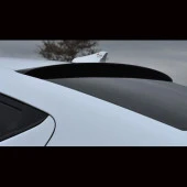 Hyundai Elantra Uyumlu 2021+ Cam Üstü Spoiler - Piano Black (Parlak Siyah) thumbnail 4