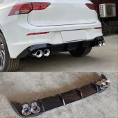 Volkswagen Golf Uyumlu 8 ''R'' Difüzör (Piano Black) - 4 Egzoz (Life Style İmpression Paket İçin) - 2