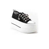 Guja 345-10 Kadın Kalın Taban Taşlı Sneaker Ayakkabı - 7