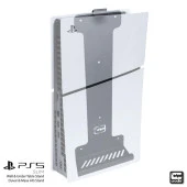 Playstation 5 Slim Duvar Standı Yerden Tasarruf Rahat Hava Akışı Gaming Aksesuar Konsol Tutacağı - 3