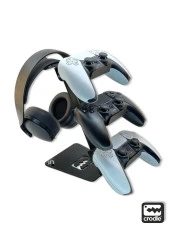 Metal Gaming Çok Fonksiyonlu Ps4 Ps5 Xbox Joystick Kontroller Tutucu Ve Kulaklık Dikey Standı - 1